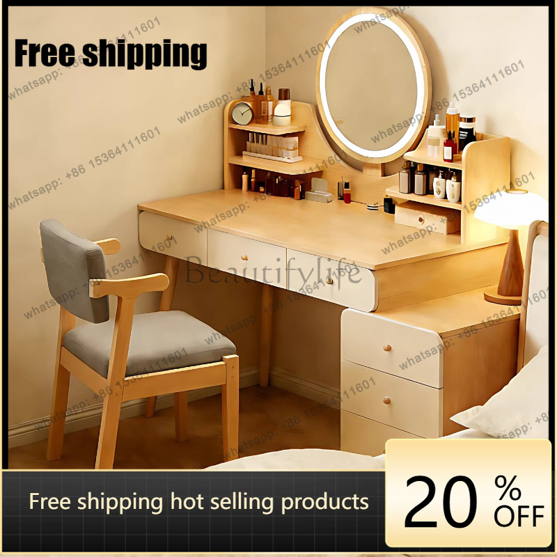 Beauty Without Makeup - LJY European Vintage Dressing Table Cosmetics
