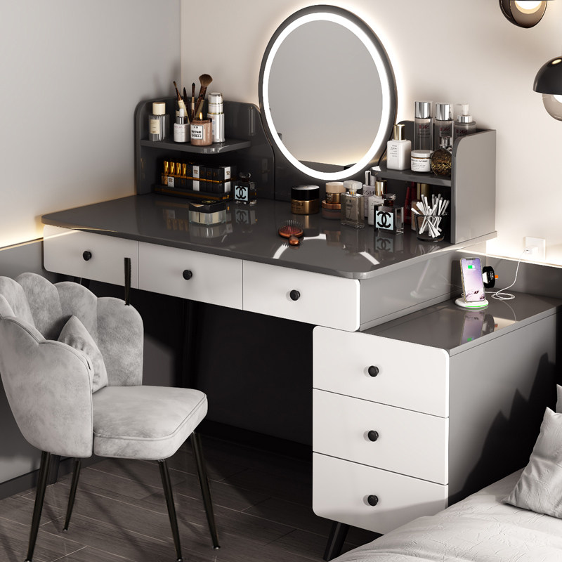 Beauty Without Makeup - Bedroom Makeup Dressing Table Small Storage