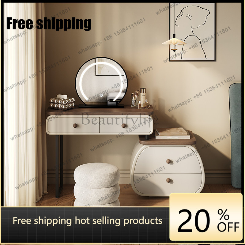 Beauty Without Makeup - LJY Makeup Small Dressing Table Modern