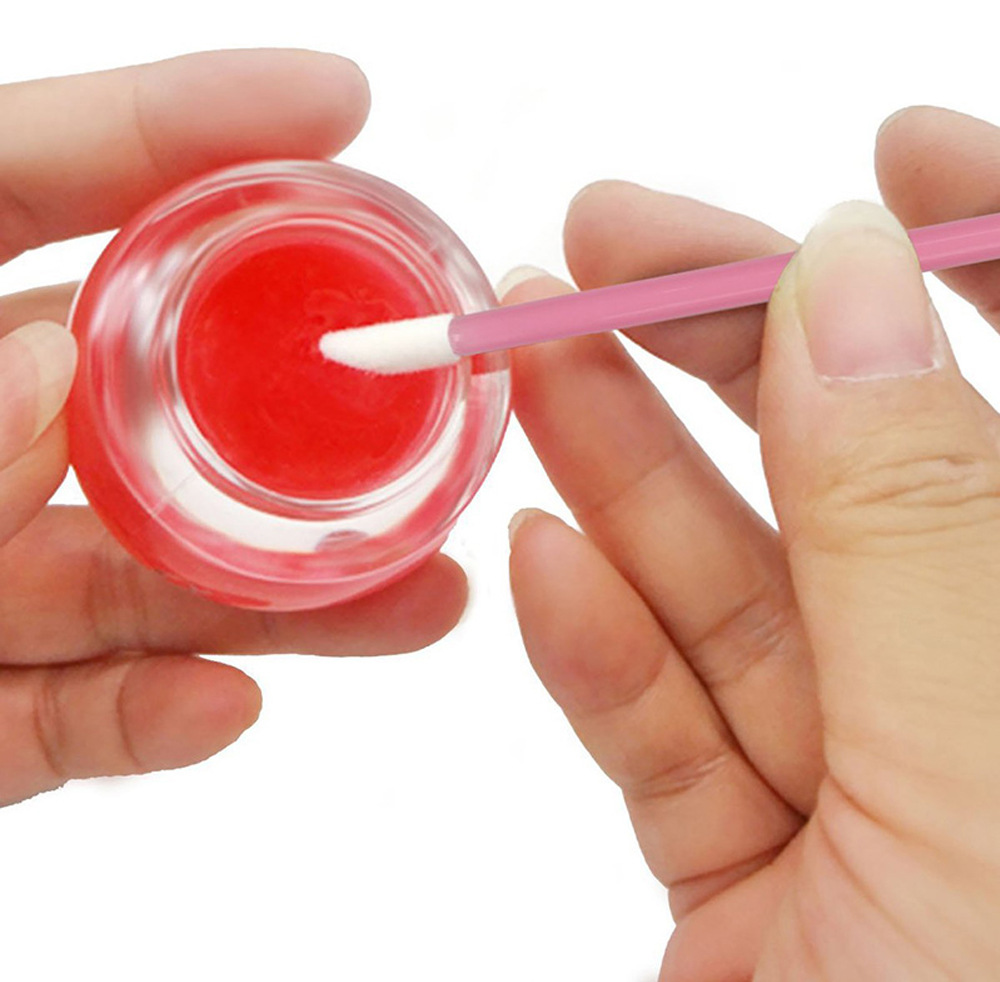 Disposable Lip Brush 100Pcs Ey - Beauty Makeup Products ulasan dan harga