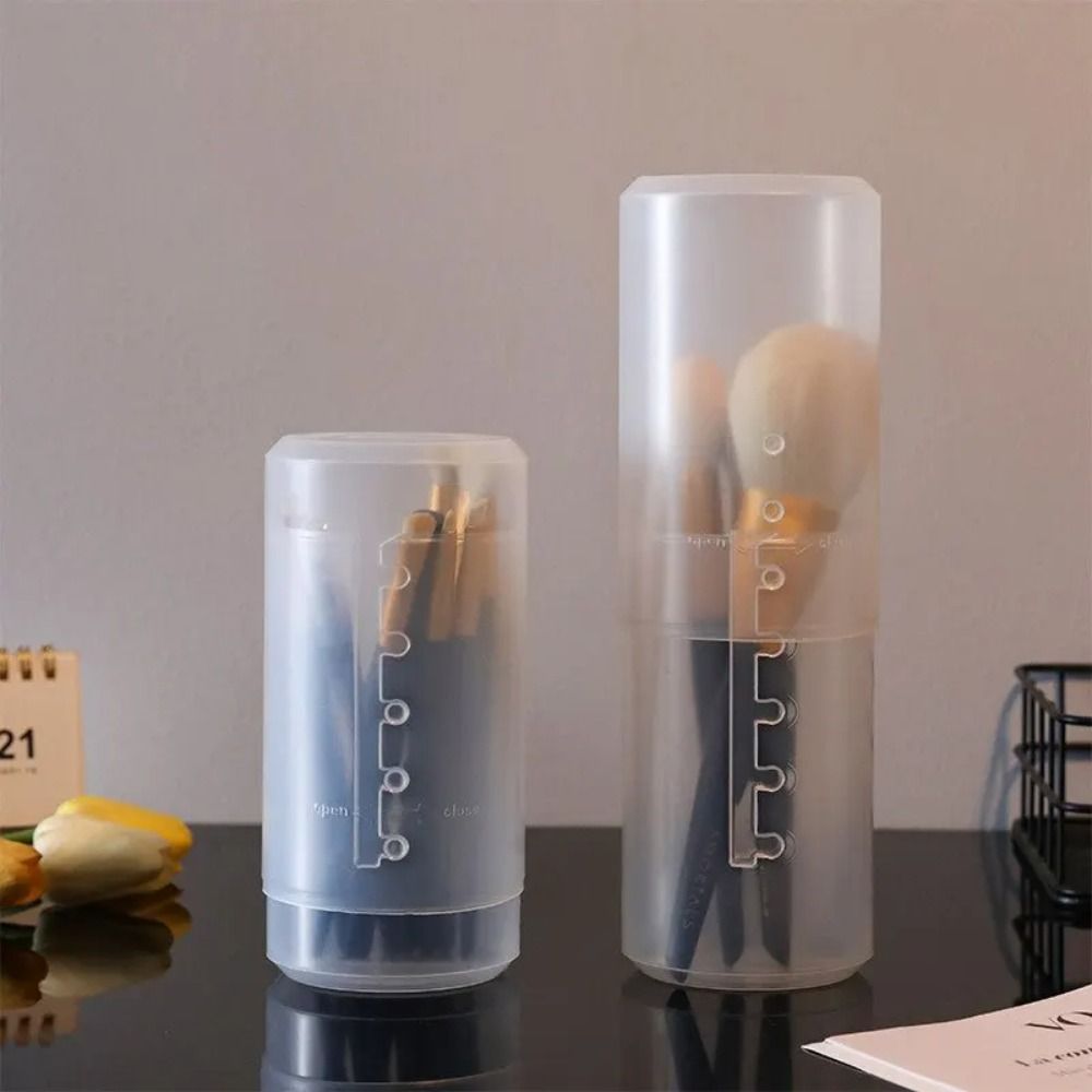Portable Transparent Makeup Br - Beauty Makeup Box ulasan dan harga