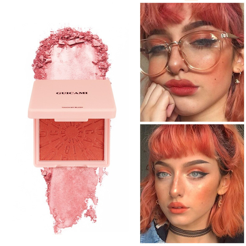 Peach Blush Palette Pearly Fac - Beauty Makeup Novo ulasan dan harga