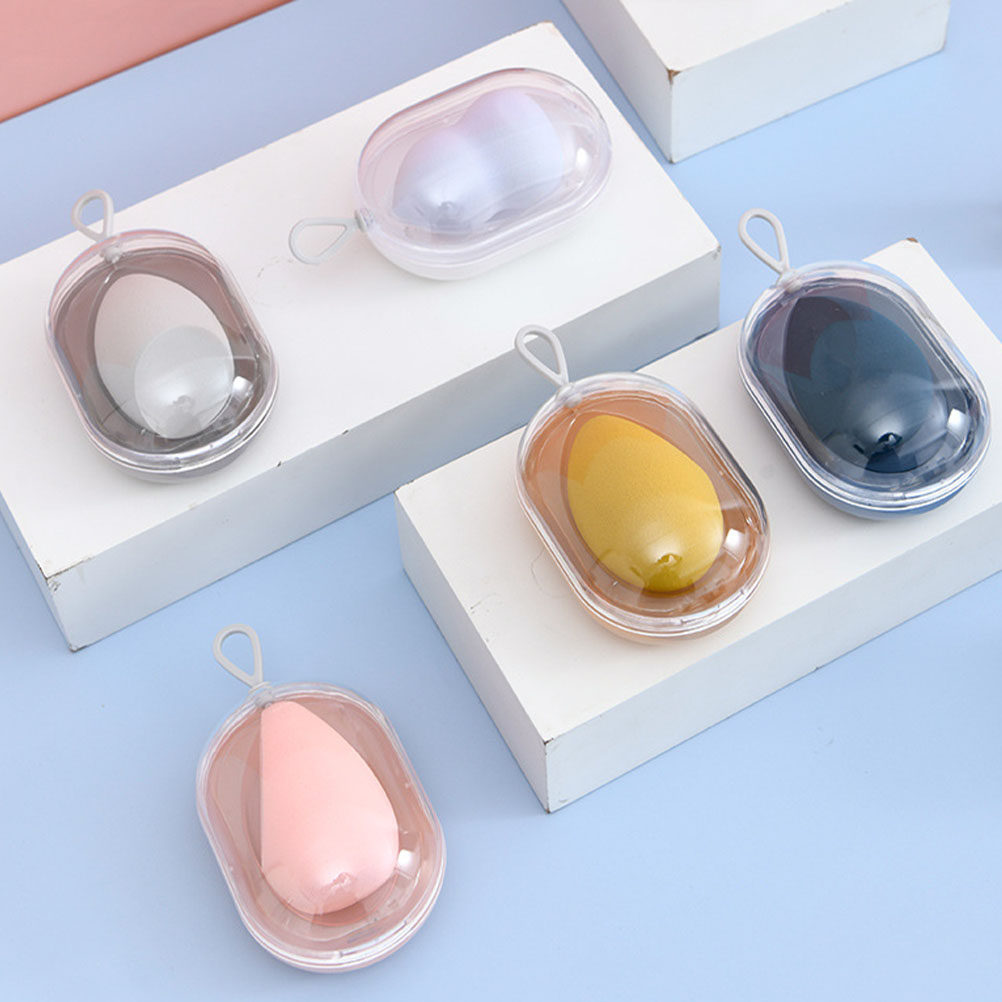 4Pcs Chic Makeup Egg Storage B - Beauty Makeup Box ulasan dan harga