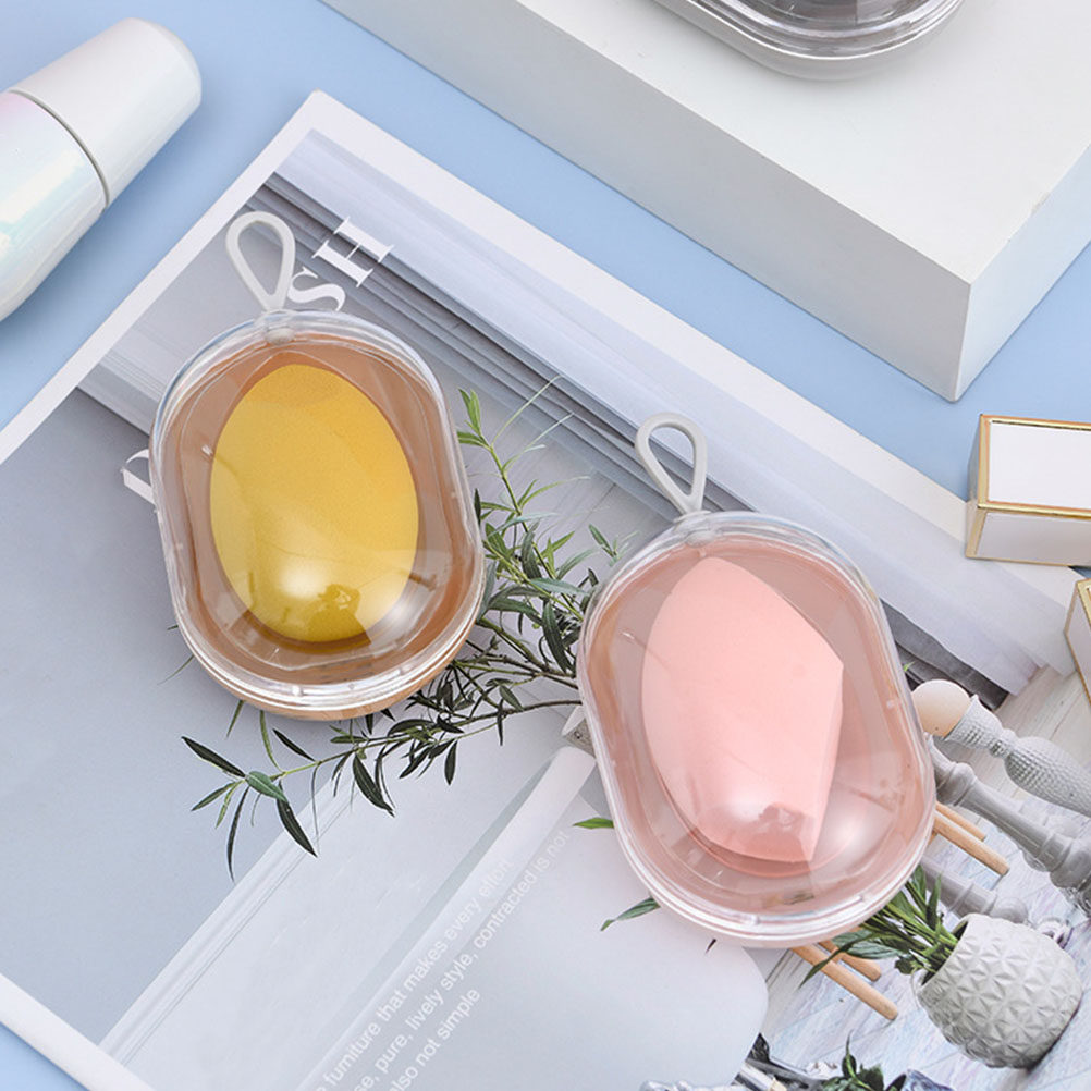 4Pcs Chic Makeup Egg Storage B - Beauty Makeup Box ulasan dan harga