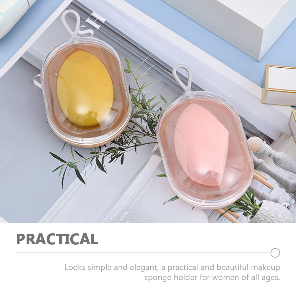 4Pcs Chic Makeup Egg Storage B - Beauty Makeup Box ulasan dan harga