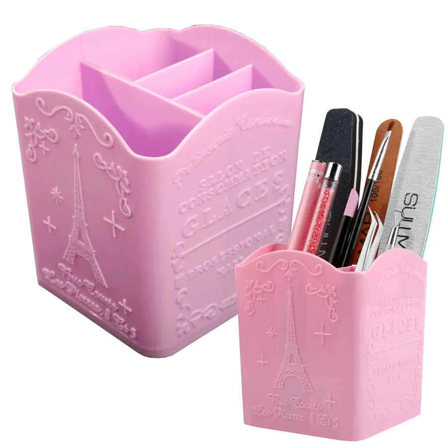 4-Compartment Nail Art Brush H - Beauty Makeup Products ulasan dan harga