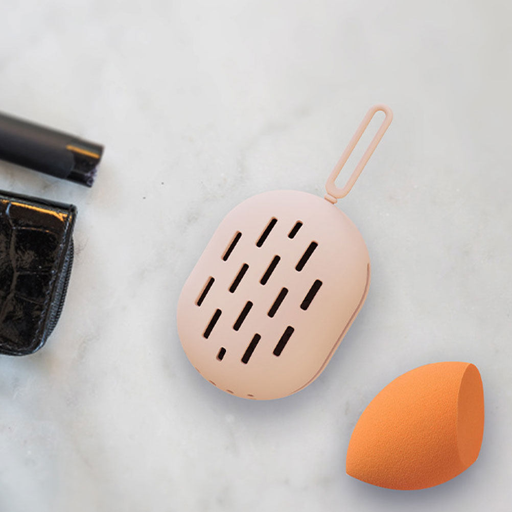 2Pcs Makeup Sponge Box Silicon - Beauty Makeup Box ulasan dan harga