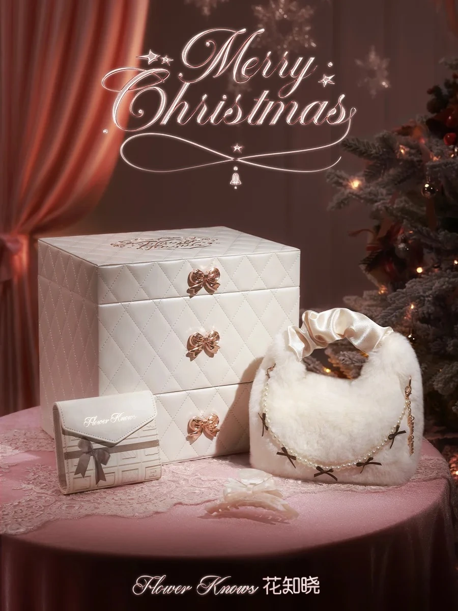 Flower Knows Limited Christmas - Beauty Makeup Box ulasan dan harga