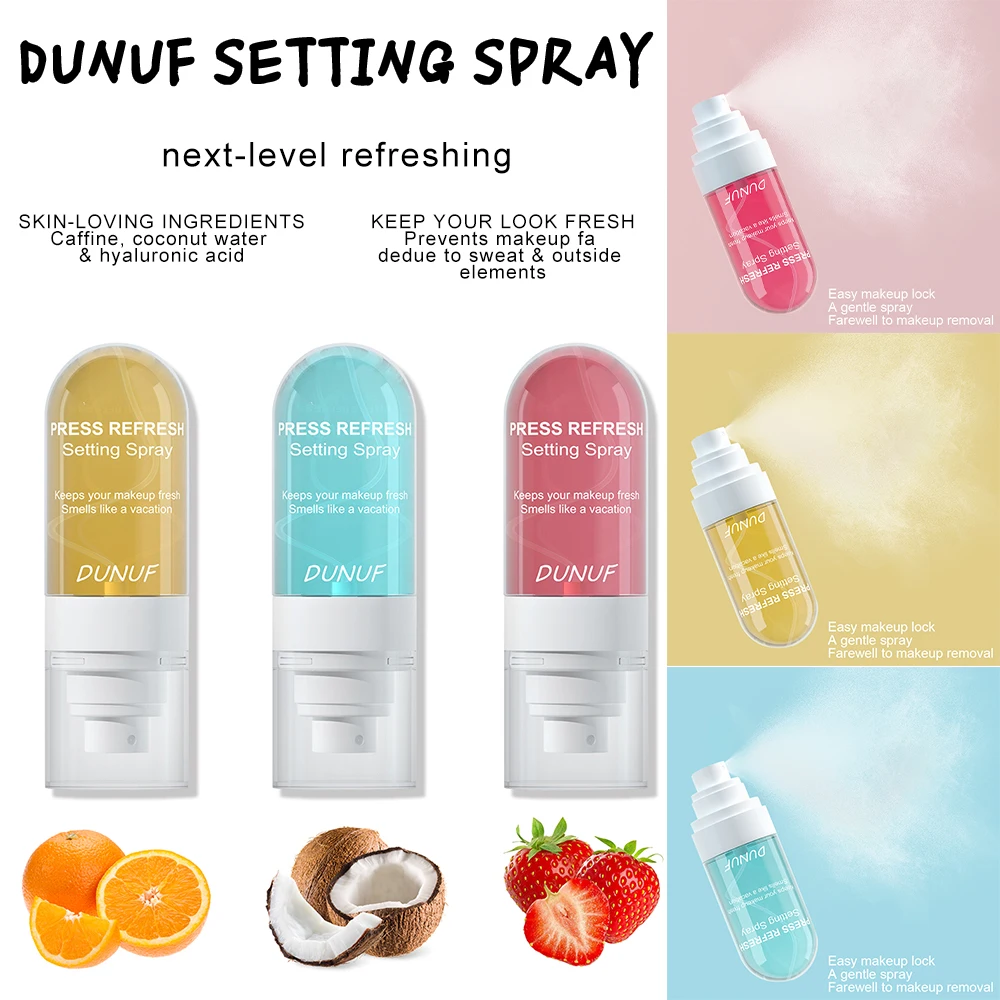 DUNUF 1 Pcs Moisturizing Makeu - Setting Spray ulasan dan harga