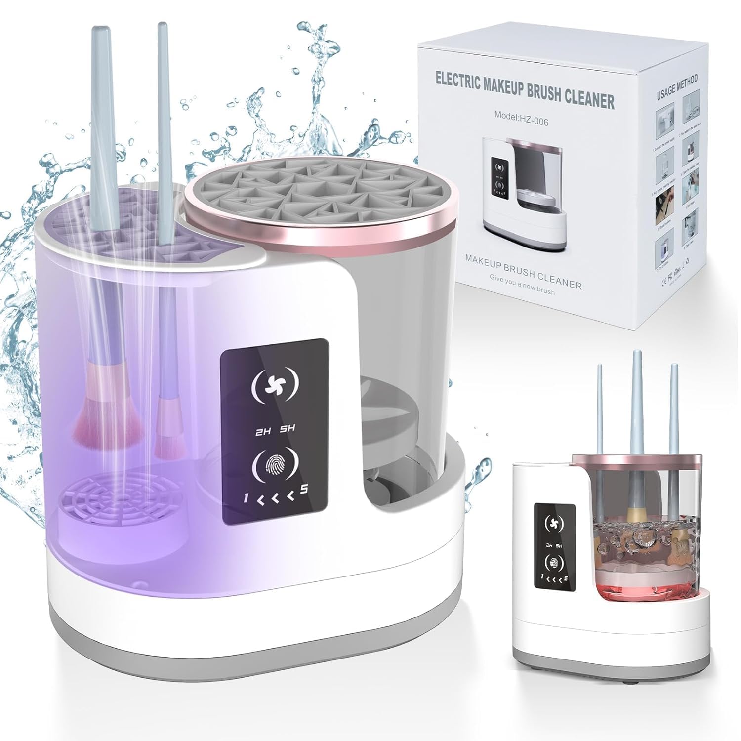 Automatic Rotating Makeup Brus - Beauty Makeup Products ulasan dan harga