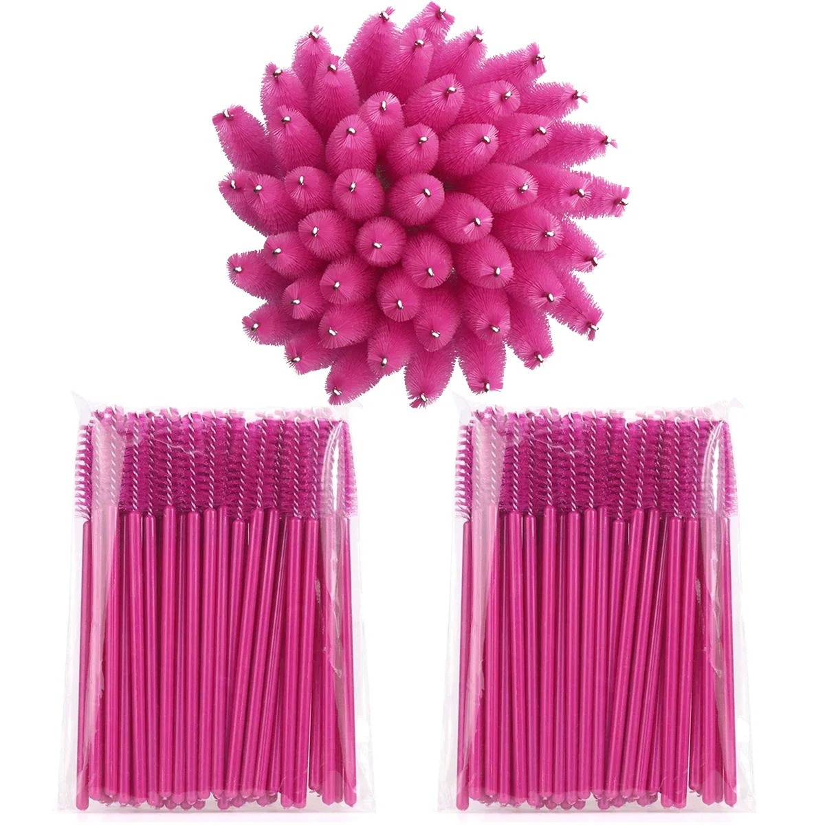 100pcs Disposable Eyelash Brus - Beauty Makeup Products ulasan dan harga
