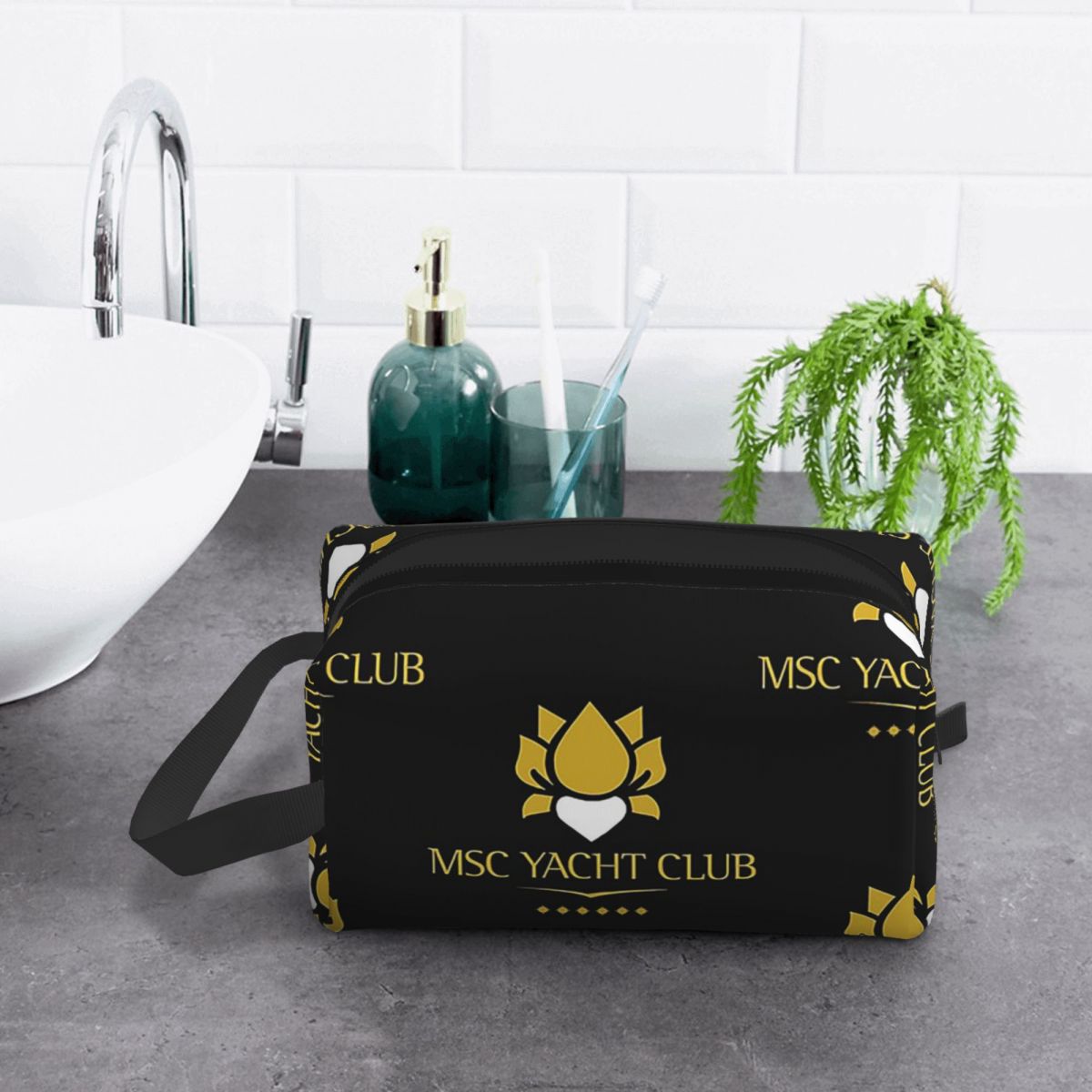 MSC Yacht Club Logo Design Cap - Beauty Makeup Logo Design ulasan dan harga