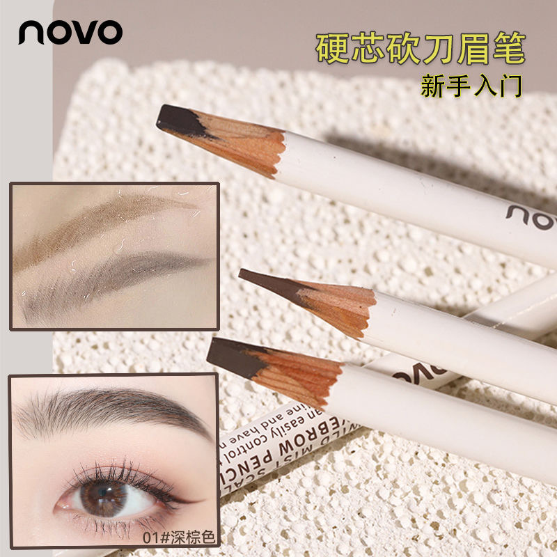 Soft Focus Eyebrow Pencil 4 Co - Beauty Makeup Novo ulasan dan harga