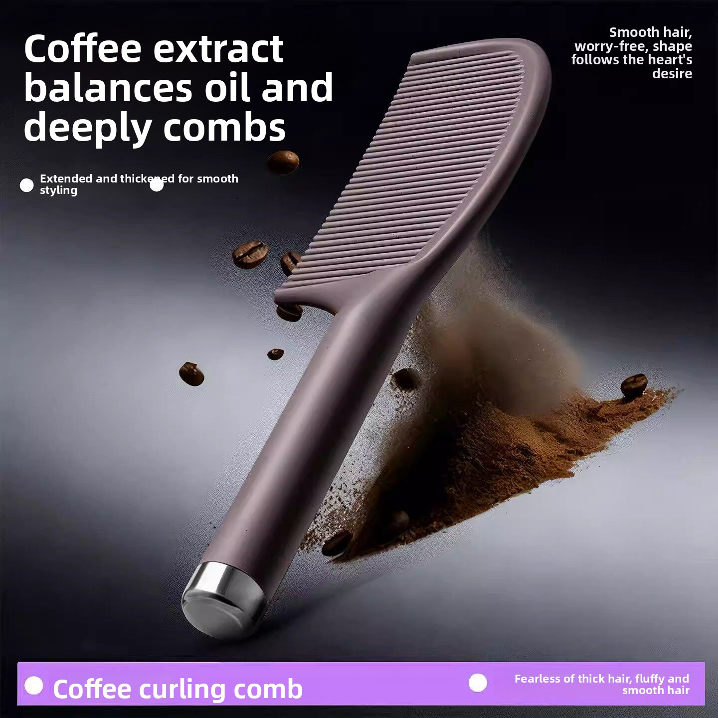 Coffee grounds makeup comb, ne - Beauty Without Makeup ulasan dan harga