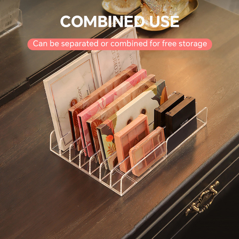 7 Grids Acrylic Table Cosmetic - Beauty Makeup Box ulasan dan harga